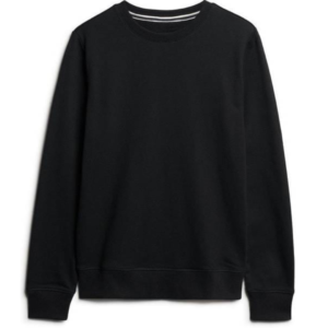 Classic Black Crewneck Sweatshirt
