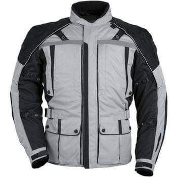 Men's Waterproof Motorcycle Jacket with Protective Padding