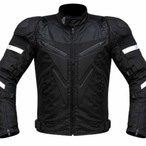Men’s Black Armored Motorcycle Jacket
